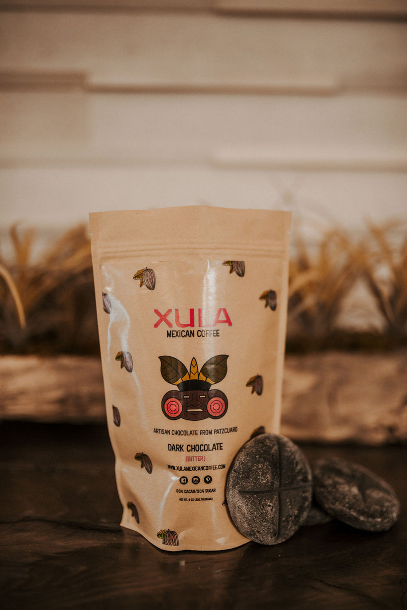 唐草cocoa  Xula Mexican Coffee - Artisan Dark Bitter Chocolate | Xula Mexican
